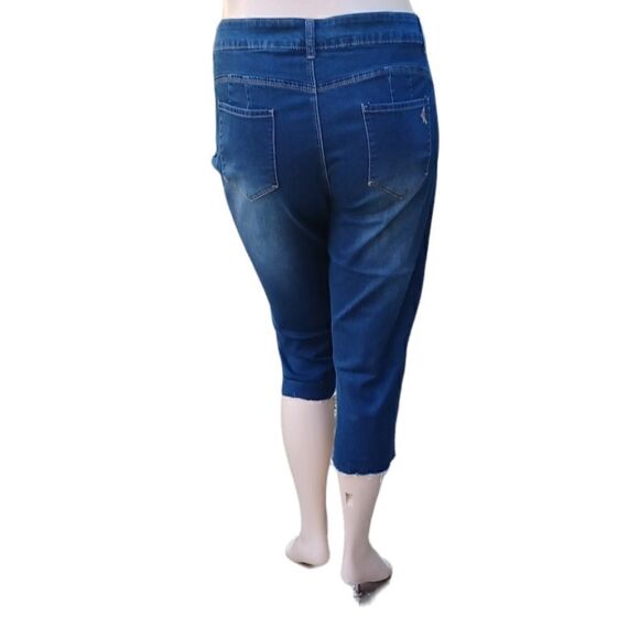 525522....VIP Crop Jeans Size 19/20 - Picture 3 of 5